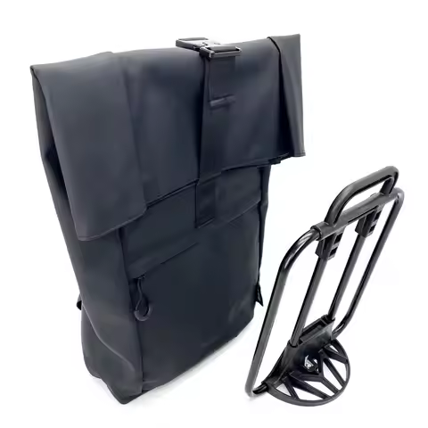Folding Bike Waterproof Bags Use For Brompton Birdy Bicycle Front Carrier Bags & Panniers With Alumi