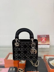 Dior Lady Dior 水鑽包二手