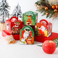 Christmas Gift Box Cartoon Christmas Gift Packaging Box Cookie Candy Gift Box Christmas Eve Apple Box Christmas Paper Box Christmas Gift Decoration