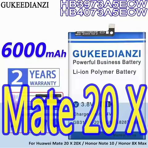 Battery HB3973A5ECW HB4073A5ECW For Huawei Mate 20X Evr-AL00 4G For Honor Note 10 Rvl-AL09 8X Max Ar