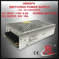HF240W-SD110-24 HENGFU 240W DC-DC Converter Input 110V DC output 24V DC SMPS LED Driver Lighting AC-
