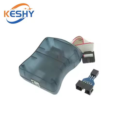 1Set AVAT AVRISP mkII XP2 AVR ISP mk2 USB AVRISP In-System Programmer Supports AVR Studio 4&5&6&7 ST