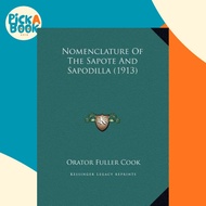 [100% Original Books] - Nomenclature Of The Sapote And Sapodilla (1913 by Orator Fuller Cook (US edi