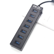 Meter High-Speed Port usb3.0 Extender HUB5G Hub usb3.0 HUB Splitter Long Line 1.27 Seven-Port TZMZ