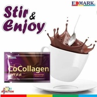 Cocollagen by Edmark Int'l. (Chocolate Drink/Hot Beverage) Contents: 20 Sachets