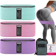 3 Levels Booty Bands Set, Resistance Bands for Working Out, Exercise Bands for Women Legs and Butt, 