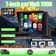 Hippcron CarPlay Android Auto Car Radio Multimedia Video Player 7inch Portable Touch Screen