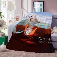 Singer Ava Max Don't Click Play Blanket Soft and Skin Friendly For Couch Bed Napping Bedspread All S