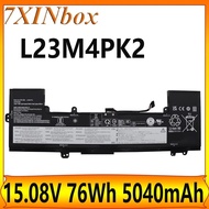 7XINbox L23M4PK2 L23B4PK2 L23D4PK2 15.08V 76Wh 5040mAh Laptop Battery For Lenovo IdeaPad Slim 5-15IR
