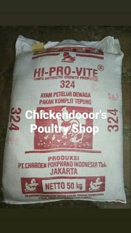 Pakan Ayam Telur Pur Ayam Petelur Layer 324 E Murah Repack 50 Kg Vur