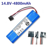 แบตเตอรี่ลิเธียม แบตเตอรี่ หุ่นยนต์ดูดฝุ่น Battery 14.8V 8800mah for Xiaomi Robot Vacuum Cleaner Mop