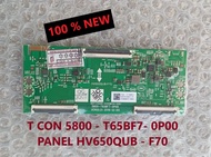 TCON TICON TIKON TECON TV LED PANASONIC TH 65HX750K TCON TV LED PANASONIC TH 65HX750