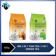 650G 888 3 IN 1 THAI TEA /  888 THAI GREEN TEA (new packaging)