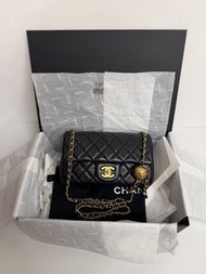 晶片 Chanel 金球20cm mini flap 20cm 大mini flap bag