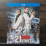 Blu-ray Disc American Film 21 Jump Street (2012)+ 22 Jump Street (2014) English Chinese Thai Spanish