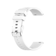 全城熱賣 - 適用於華為 Honor Watch ES 硅膠錶帶腕帶（白色）