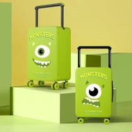 20寸爆款大眼怪定製高顏值寬拉桿行李箱旅行箱