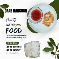 Crab Rangoon ( Frozen Food ) isi ketam