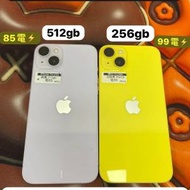 (電子之家，超多高質素Apple IPhone/iPhone 14 plus /256gb/512gb/黃色/紫色/藍色