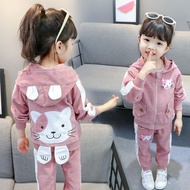 3 Years Old Girls' Clothing Fashionable 2 Infant Children Spring Autumn 1 Clothes Baby Girl 2023 Fas