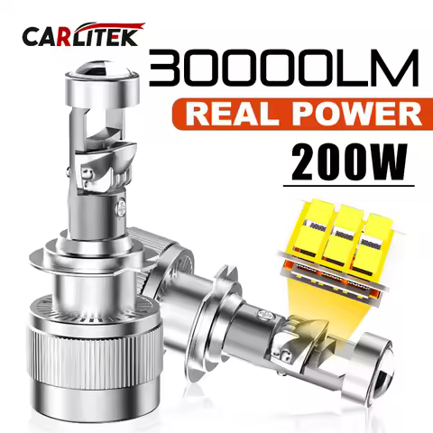 H4 Bi Led Projector Mini Lens LED Projector Lens H7 Led Canbus Car Headlight Bulb H8 H9 9005 9006 HB