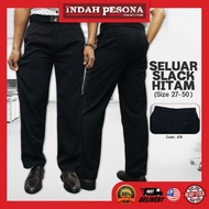 Indah Pesona Slack Pant - Black/Size 27-50 618