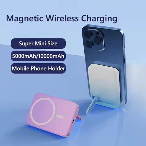 10000mAh Magnetic Wireless Charger Power Bank PD20W Fast Charging for iPhone 15 14 Xiaomi Samsung Hu