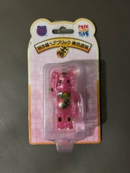 100% 桃紅透明招財貓