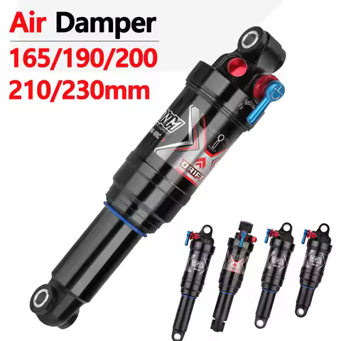 DNM AO8rc 165mm 190MM 210MM 230MM 200mm air shock absorber 190x50 adjustable rear bicycle damper wit