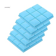 Acoustic Foam Panels, 5 Pack 30x30x5cm Mushroom Studio Wedge Tiles, Sound Panels Sound Proof Foam Pa
