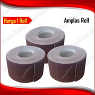 Kertas Gosok Amplas Tembok Kayu 1 Roll / Amplas Roll Ampelas Meteran Amplas Kain Termurah