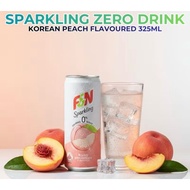 F&N SPARKLING ZERO KOREA PEACH 325ML