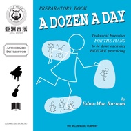 AUTHORIZED DISTRIBUTOR - A DOZEN A DAY - PREPARATORY BOOK - EDNA-MAE BURNAM