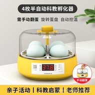 [Nuanfubao] Egg Incubator Chick Incubator Small Household Type Children's Incubator Parrot Mini Automatic Incubator 1 Piece Hatching Chick's Machine Smart Egg Incubator