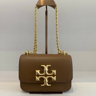TORY BURCH Eleanor系列 TB棕色小方包 肩背包 斜背包