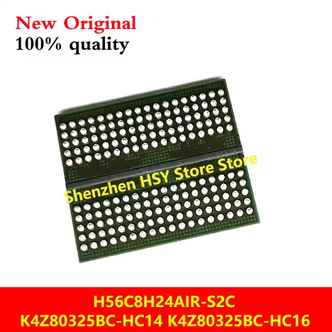 (1piece) 100% New K4Z80325BC-HC14 K4Z80325BC-HC16 H56C8H24AIR-S2C K4Z80325BC HC14 K4Z80325BC HC16 H5