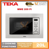 TEKA MWE-209 FI Built-in Microwave and Grill - Stainless Steel 20L