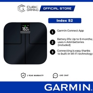 Garmin Index S2 Smart Scale with Wireless Connectivity