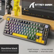 ATTACK SHARK | Attack Shark X85PRO RGB Wireless Mechanical Keyboard Alloy KnobSmart Colour ScreenGAS