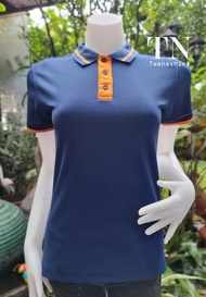 เสื้อโปโล TNP fashion สีชมพูโอรส TK MC คอปก แขนจั๊ม (ชาย)