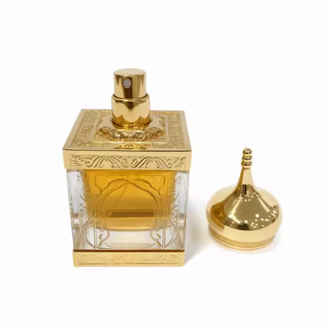 Amouage Cristal & Gold Luxury Aldehyde Chypre Perfume 50ml Long Lasting Cristal Gold Series Elegant 