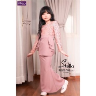 BAJU KURUNG BUDAK KIDS STELLAR NEW BAJU RAYA 2024 BABY BLUE DUSTY PINK EMERALD GREEN MAROON MINT GREEN AF