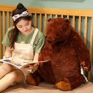 100cm Beruang Besar DJUNGELSKOG Patung Bantal Peluk Hadiah Big Bear Plush Toy Birthday Gift 棕熊公仔