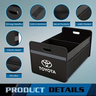 Simple Dee Car Trunk Organizer, Made Of Waterproof 600D Oxford Polyester, Suitable For Toyota Yar