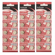 [SG] SUNCOM AG10 SR1130SW LR1130 389 Alkaline Button Battery (30 Pieces)