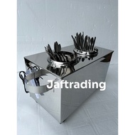 2-hole Basic Spoon Fork Heater Sterilizer ,