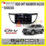 Head Unit Android Nakamichi 10 imch OEM All New CRV 2012-2015 Soket pnp + Canbus