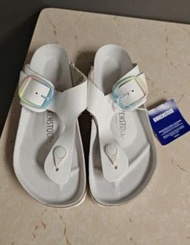 🌈正版，原價$1300，大扣款，假野可報警🌈   Authentic 正版 未剪吊牌 全新 Birkenstock slippers sandals 女裝拖鞋 女裝涼鞋 女裝鞋  EU37