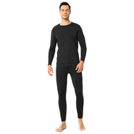 (Men) Men's thermal clothing, thermal clothing, two-layer thermal clothing set with 4-way stretch fe