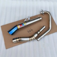 Nlk Canister 51mm 1set open pipe for Tmx skygo Rusi tc Euro 150vperman bajaj ct Motoposh pinoy raide